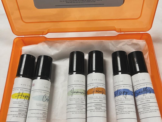 KIDS LINE- AROMATHERAPY ROLLER-  KIT OF 6
