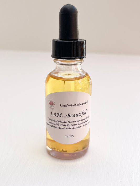 “I AM BEAUTIFUL” MANTRA RITUAL OIL