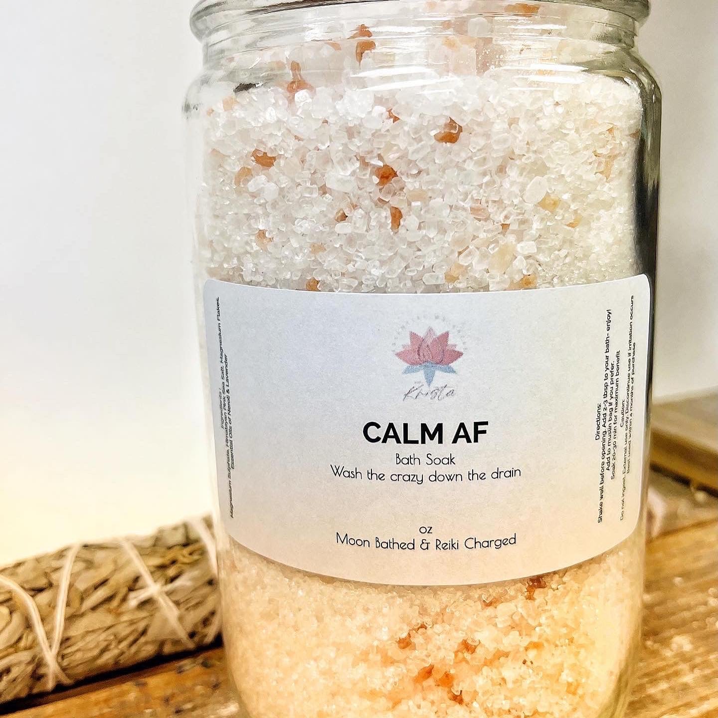 CALM AF BATH SALT