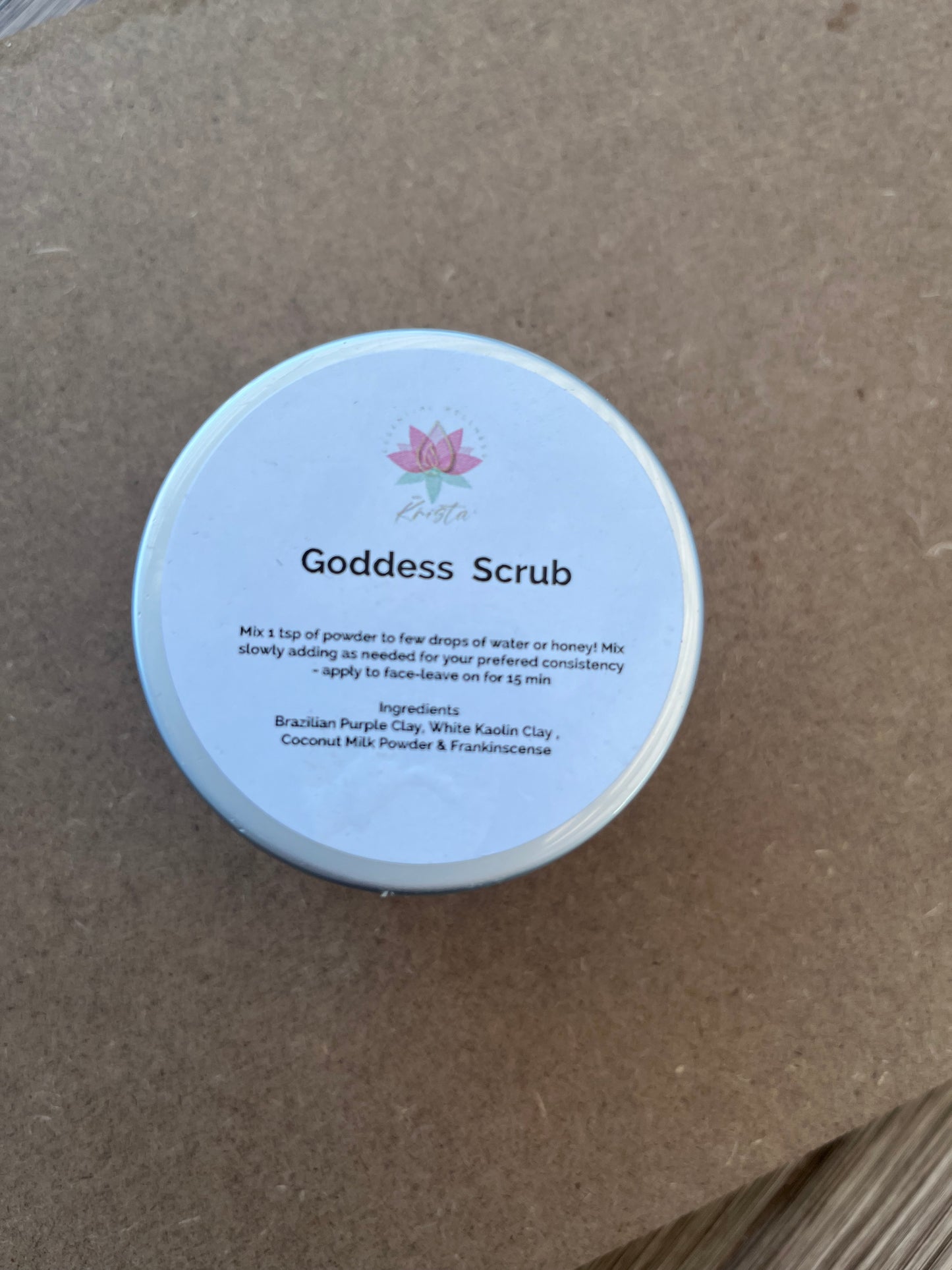 Goddess Face Scrub