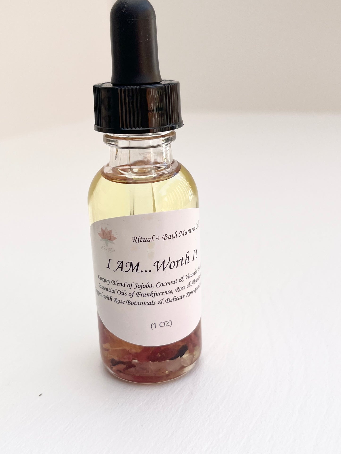 “I AM WORTH IT” MANTRA RITUAL OIL