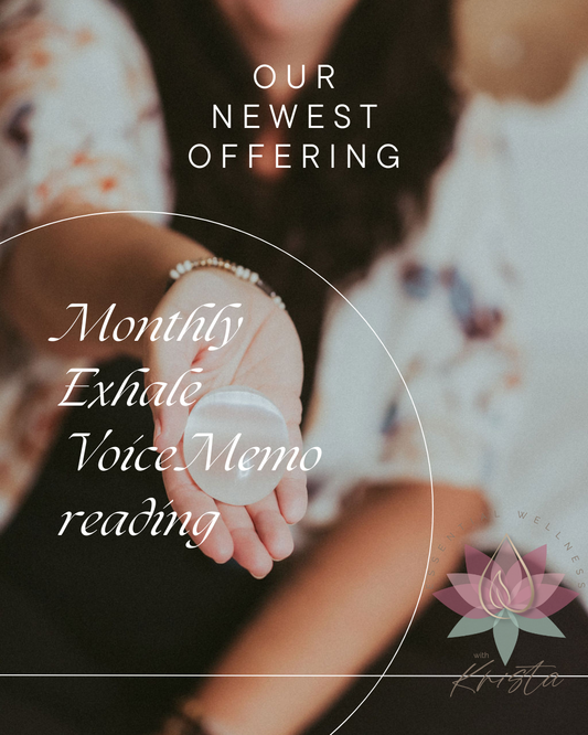Exhale- Intuitive Distance Reiki reading- Monthly Energy reading - voice memo Digital
